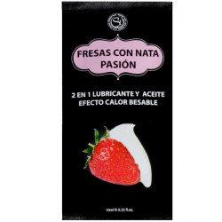 LUBE FRESAS CON NATA 10ML
