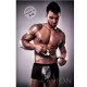PASSION 002 MEN METAL BLACK LINGERIE S M