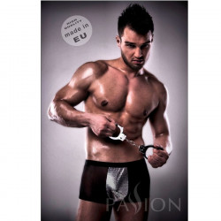 PASSION 002 MEN METAL BLACK LINGERIE S M