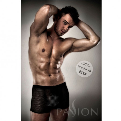 PASSION 004 MEN RED LINGERIE BLACK S M
