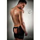 BOXER TANGA 012 EROTIC NEGRO EN RED BY PASSION S M