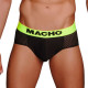 MACHO MS080 CALZONCILLO DEPORTIVO NEGRO TALLA S