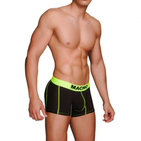 MACHO MS085 BOXER DEPORTIVO NEGRO TALLA S
