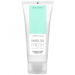 MIXGLISS LUBRICANTE BASE AGUA E FRIO SABOR A MENTA 70ML