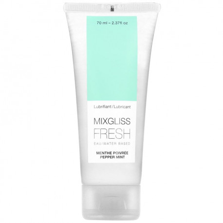 MIXGLISS LUBRICANTE BASE AGUA E FRIO SABOR A MENTA 70ML