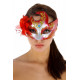 MASCARA VENECIANA ACABADO ROJO BRILLANTE