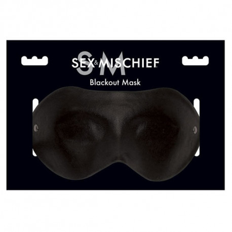 SEX MICHIEF BLACKOUT MASCARA NEGRO LEATHER