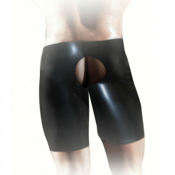FISTIT SHORTS DE LATEX UNISEX NEGRO L XL
