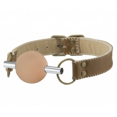 OUCH BROWN MORDAZA SOLIDA COLOR CARNE