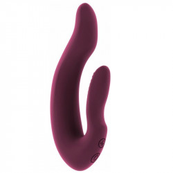 HAYDEN VIBRADOR CON ESTIMULACION CLITORIAL ROSA