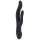 KEIRA VIBRADOR CON ESTIMULADOR CLITORIAL NEGRO