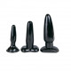 KIT 3 PLUG ANALES NEGRO