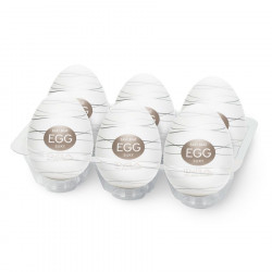 TENGA EGG SILKY PACK 6 EASY ONA CAP