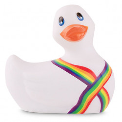 I RUB MY DUCKIE 20 PATO VIBRADOR PRIDE WHITE
