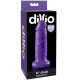 DILLIO DILDO CON VENTOSA CHUB 152 CM LILA