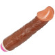 WAVES OF PLEASURE VIBRADOR REALiSTICO MARRON 23 CM