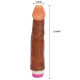 WAVES OF PLEASURE VIBRADOR REALiSTICO MARRON 23 CM