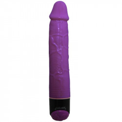 COLORFUL SEX VIBRADOR REALISTICO LILA 23 CM