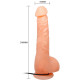 VIBRADOR REALISTICO BONNY NATURAL 24 CM