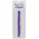 BASIX PENE DOBLE DE GELATINA LILA 34 CM