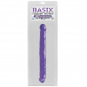 BASIX PENE DOBLE DE GELATINA LILA 34 CM