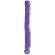 BASIX PENE DOBLE DE GELATINA LILA 34 CM