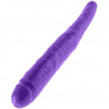 DILLIO DILDO DOBLE 40.7 CM LILA