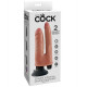 VIBRADOR DOBLE KING COCK COLOR NATURAL