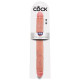 KING COCK THICK DILDO DOBLE PENETRACIoN 406CM