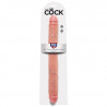 KING COCK THICK DILDO DOBLE PENETRACIÓN 40.6CM