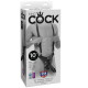STRAP ON CON DILDO HUECO 255 CM Y TIRANTES COLOR NEGRO