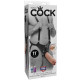 KING COCK ARNES CON STRAP ON HUECO DOBLE PENE