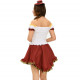 QUEEN COSTUME OCTOBERFEST SIZE M