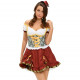QUEEN COSTUME OCTOBERFEST SIZE M