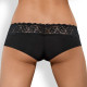 OBSESSIVE PACK SHORTIES LACEA NEGRO Y BLANCO TALLA S M