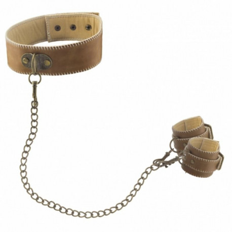 OUCH BROWN COLLAR CON ESPOSAS
