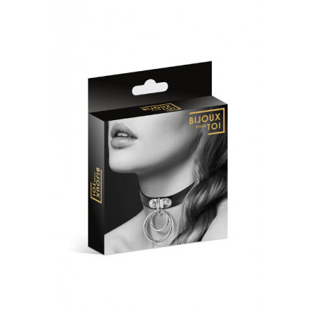 BIJOUX POUR TOI COLLAR CORAZoN BDSM NEGRO