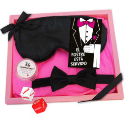 KIT EROTICO ANTIFAZ EL POSTRE ESTa SERVIDO