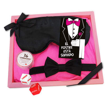 KIT EROTICO ANTIFAZ EL POSTRE ESTa SERVIDO