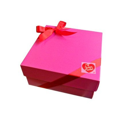 CAJA PeTALO BONDAGE ROJO TE QUIERO MUCHO