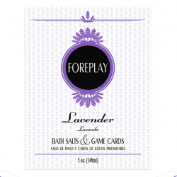 FOREPLAY SALES DE BANO Y CARTAS DE JUEGOS ES EN