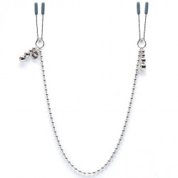 FIFTY SHADES OF GREY DARKER AT MY MERCY BEADED CHAIN NIPPLE CLAMPS