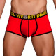 MACHO MS078 BOXER DEPORTIVO CORTO ROJO TALLA S