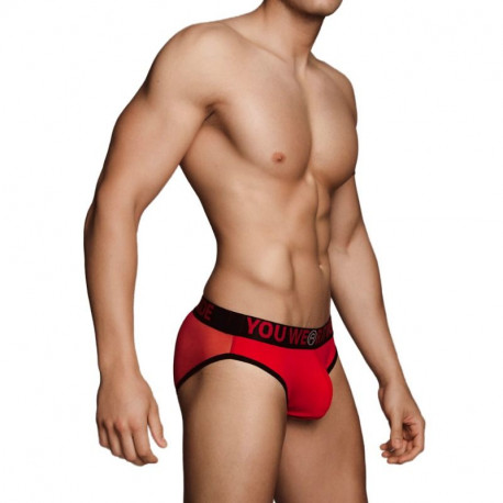 MACHO MX090 CALZONCILLO ROJO TALLA S