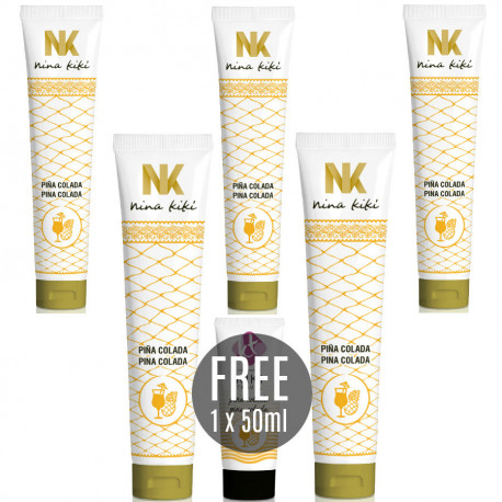 NINA KIKi LUBRICANTE SABOR A PINA COLADA 125ML 5 1 KIKI TRAVEL GRATIS
