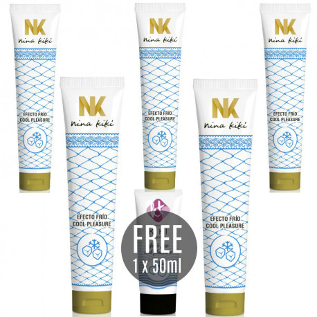 NINA KIKi LUBRICANTE EFECTO FRiO INTENSIFICADOR 125ML 5 1 KIKI TRAVEL GRATIS