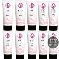 KIKi TRAVEL LUBRICANTE SABOR A NUBE 50ML 10 1 GRATIS