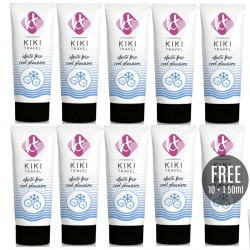 KIKi TRAVEL GEL DESLIZANTE EFECTO FRiO INTENSIFICADOR 50ML 10 1 GRATIS