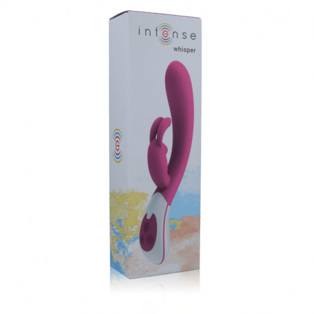 INTENSE WHISPER USB VIBRADOR SILICON ROSA