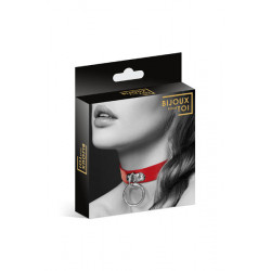 BIJOUX POUR TOI ACCESORIO COLLAR CORAZoN BDSM ROJO